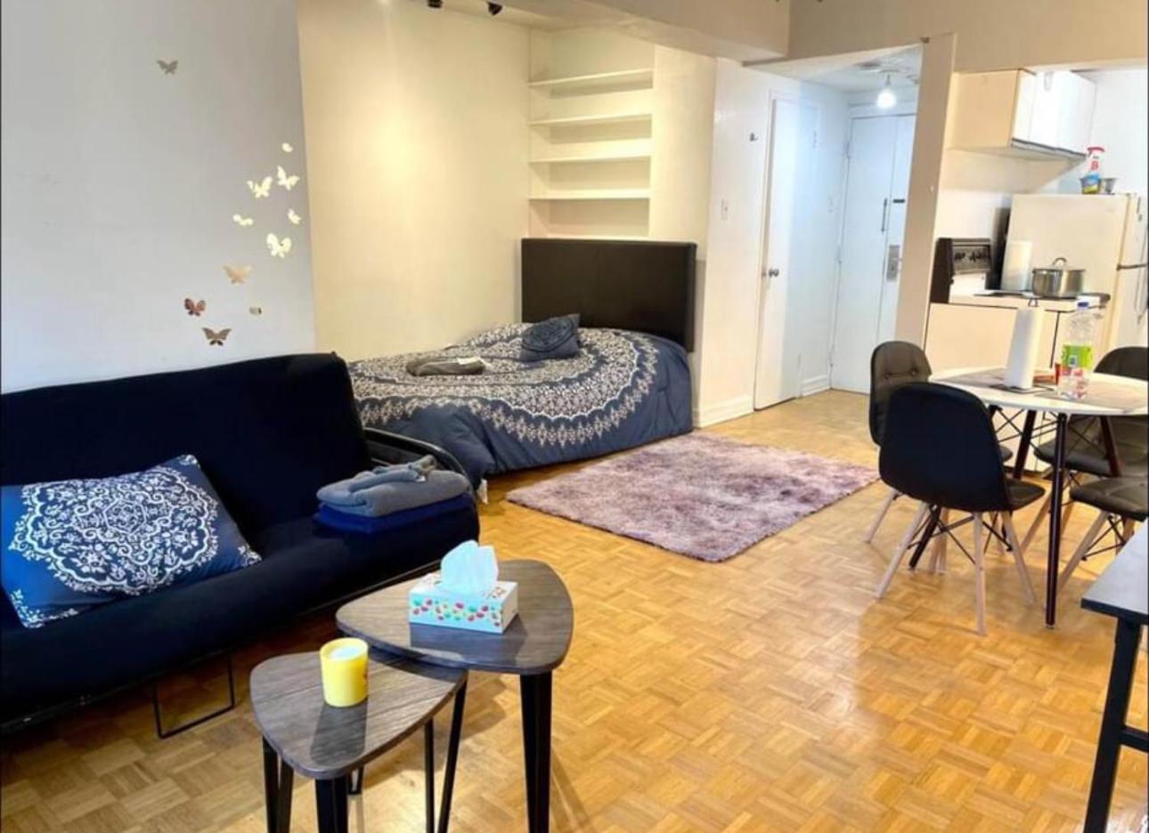 Apartament Affordable Cuttie 4 Persons 2 Beds In Downtown Montreal Zewnętrze zdjęcie