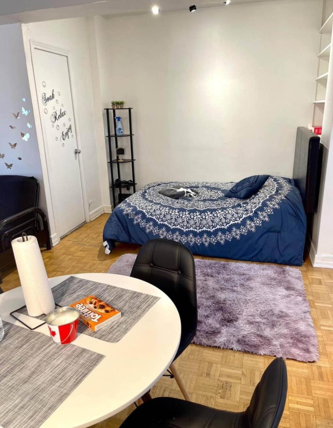 Apartament Affordable Cuttie 4 Persons 2 Beds In Downtown Montreal Zewnętrze zdjęcie